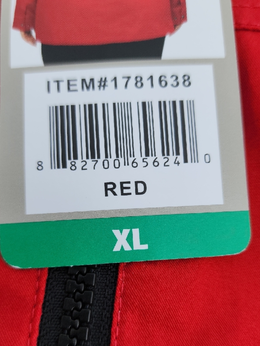 Hunter Red Hooded Water Resistant Cotton Jacket XL - Picture 3 of 13